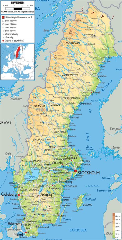 towns and cities in sweden.